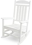 POLYWOOD R100WH Presidential Rocker, White