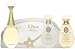 J'adore by Christian Dior for Women 4 Piece Set Includes: 1.7 oz Eau de Toilette Spray + 1.7 oz Perfumed Body Lotion + 1.7 oz Perfumed Bath and Shower Gel + Signature Clutch