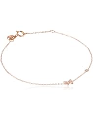 Shy by Sydney Evan Butterfly Diamond Bezel Bracelet, 6.75"