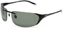 Gargoyles Men's Diffuser Metal Sunglasses,Black Frame/Green Lens,one size