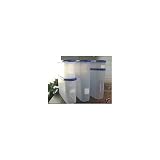 Tupperware Modular Mates Super Oval Pantry Set. Brilliant Blue