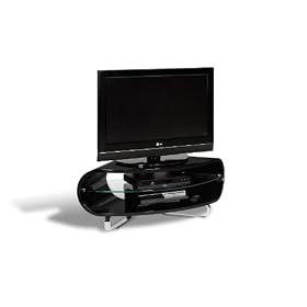 Techlink Ovid OVC100B Audio Visual Furniture Black Corner Unit