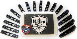 Khiro Rail Riser Kit Angles & Wedges Black