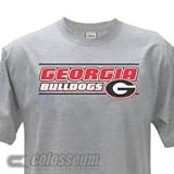 Georgia NCAA Licensed Gray Logo T-Shirt