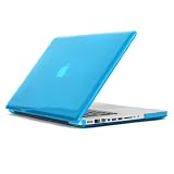Speck Products See Thru Hard Shell Case for 15-inch MacBook Aluminum Unibody/Black Keyboard MB15AU-SEE-AQU-D (Aqua) - Does Not Fit White Macbook