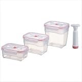 Vac 'n Store 3 Piece Rectangular Edition in Ruby