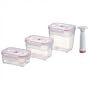 Vac 'n Store 3 Piece Rectangular Edition in Ruby
