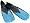 TUSA RF-12 Full Foot Swim Fins Black Mens 8-10 (L) Womens 9-11