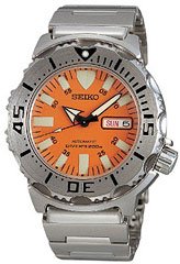 Seiko #SKX781K Men's "Orange Monster" 200M Automatic Diver Watch