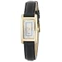 Timex Women's T2K101 Classic INDIGLO� Black Leather Strap Dress Watch