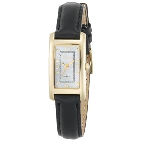 Timex Women's Classic INDIGLO� Black Leather Strap Dress Watch #T2K101