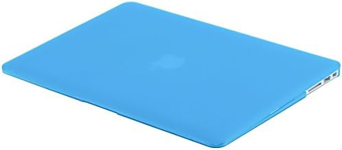 TTTK Crystal Ultra Slim Rubberized Hard Case Light Weight Matte Cover case (For macbook pro 15.4inch with retina display A1398, water blue)