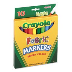Crayola Bright Fabric Markers