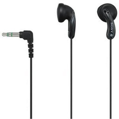 Sony Mdr-E10Lp/Blk Headphones - Fashion Earbuds (Black)