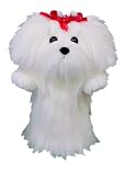 Maltese Dog Golf Club Headcover