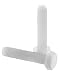 Nylon Hex Head Machine Screws M5 White, 8mm Length (pack Of 100)