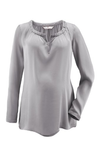 bellybutton Damen Umstandsmode/ Shirt & Top 10259-00-70200, Ismene, light grey, Gr. (M), G Preisvergleich