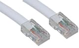 14 Ft Ethernet Network Patch Cable Cord Rj45 Cat5e White for Internet Routers and Gaming