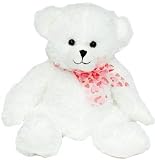 Ganz 10 White Tiffany Plush Bear