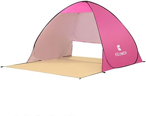 JoyPower Waterproof UV Sun Protective Camping Beach Portable Tent (Pink)
