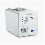 Cuisinart CPT-170 Brushed Stainless Steel 2-Slice Toaster with Countdown Timer