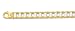 14k Two-Tone Mens Link Bracelet - 8.5 Inch