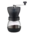 TIAMO Black Ceramic Burr Coffee Grinder
