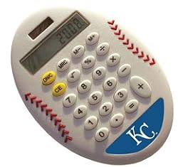 Kansas City Royals Pro-Grip Calculator - Baseball Sports Merchandise