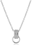Esprit Damen-Charmshalskette Glam 925 Sterlingsilber 80-83cm 4425898