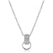 Esprit Damen-Charmshalskette Glam 925 Sterlingsilber 80-83cm 4425898