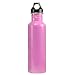 Eco-Friendly Wide Mouth 25 oz Stainless Steel Water Bottle - BPA Free, Pink