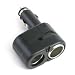 LUPO Car Twin 12v Cigar / Cigarette Socket Dc Adapter (Charge Mobile Phones, GPS, MP3's Ipods, PSP's etc)