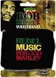 BOB MARLEY - Rebel Music - Terrycloth Wristband