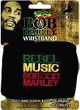 BOB MARLEY - Rebel Music - Terrycloth Wristband