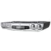 Coby KCD150 Under-the-Cabinet CD Player with AM/FM Radio (Silver)