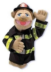MELISSA & DOUG FIREFIGHTER PUPPET