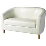 LUXURY CREAM 2 SEATER SMALL TUB SOFA WITH TUB CHAIR FROM CENTURION PINEby CENTURION PINE