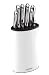 Typhoon Limousine White Knife Block and Knives Set