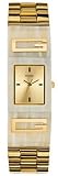 GUESS #U12633L2 Women's Iconic Status Cuff Bracelet Watch