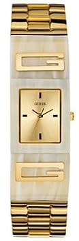 GUESS #U12633L2 Women's Iconic Status Cuff Bracelet Watch