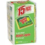 Scotch-Brite Heavy Duty Scrub Sponges 15 Count