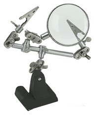 Helping Hands with Magnifying Glass