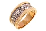 14K Yellow Gold Diamond Ring