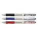 Pilot EasyTouch Retractable Ballpoint Pens, Fine Point, Refillable, Clear Barrel, Black Ink, 12-Count, 32210