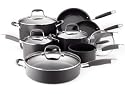 Anolon Advanced Nonstick Hard-Anodized Aluminum 12-Piece Cookware Set