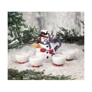 snowman teapot