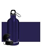 Green Bottle~Dusk~18/8 Stainless Steel Drink Bottle~20 oz. Purple Stainless Steel Water Bottle