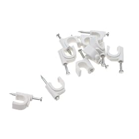 LEVITON Black Coaxial Cable Clamp by Leviton