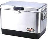  : Coleman 54-Quart Steel Belted Chest Cooler (Stainless Steel)