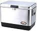 Coleman 54-Quart Steel Belted Chest Cooler (Stainless Steel)
